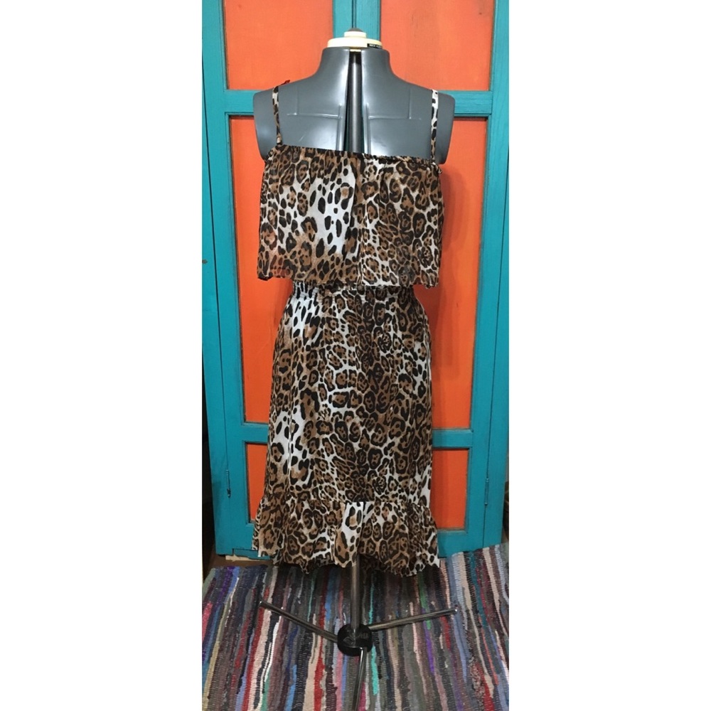 Victoria’s Secret Cheetah Leopard Hi Low Dress